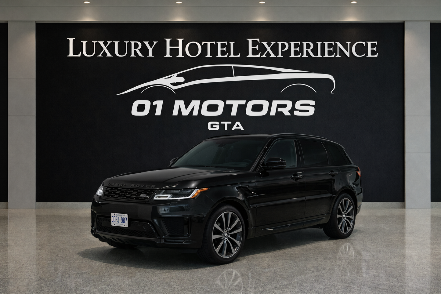 Range Rover Sport V8 - Hotel
