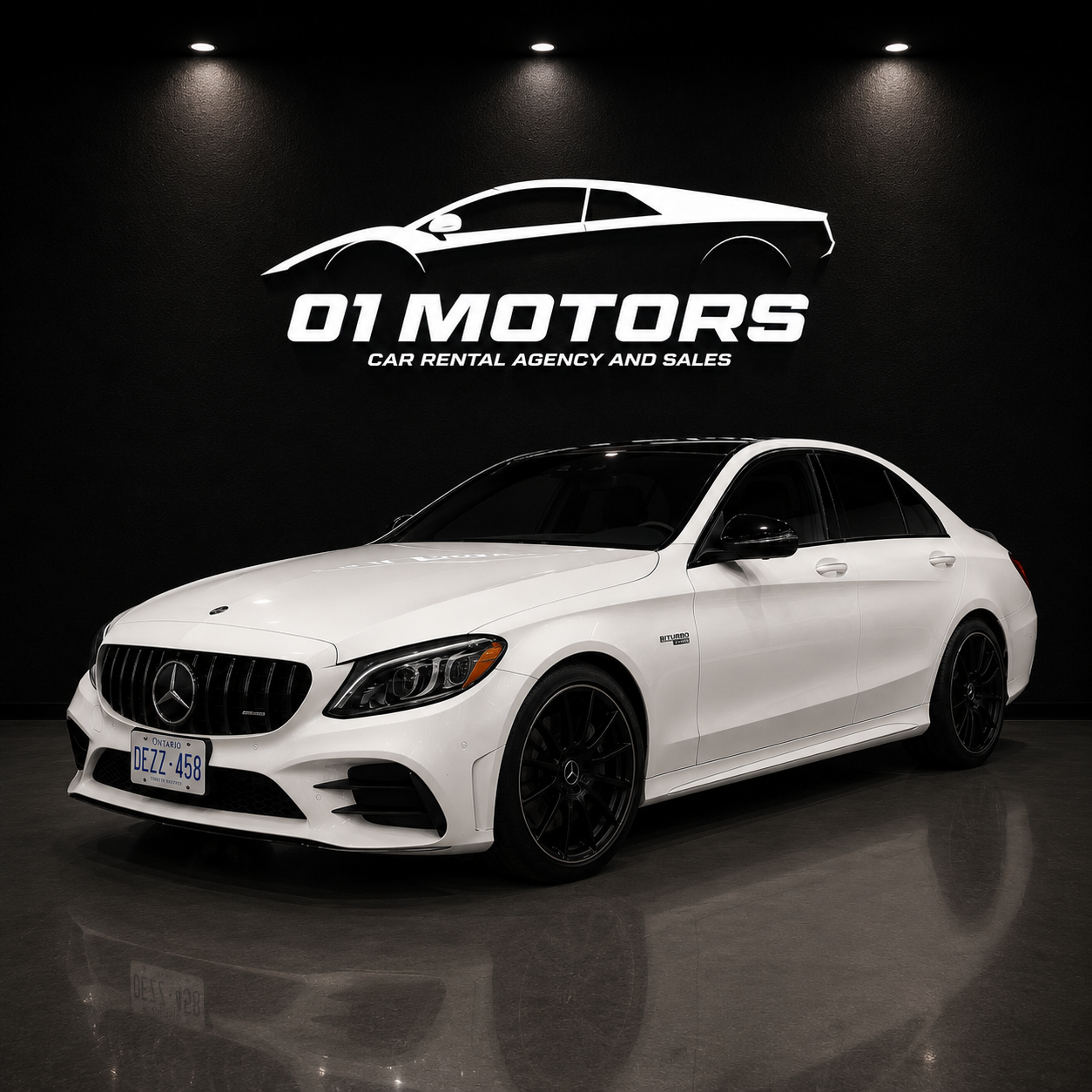 Mercedes C43 (White)