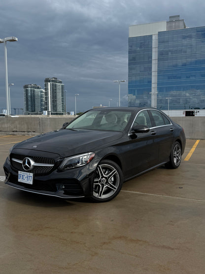 Mercedes C300 AMG White interior