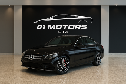Mercedes C300 AMG White interior