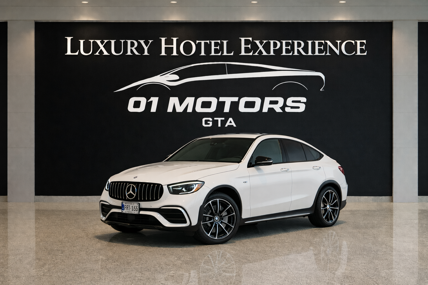 Mercedes GLC 43 AMG Coupe - Hotel