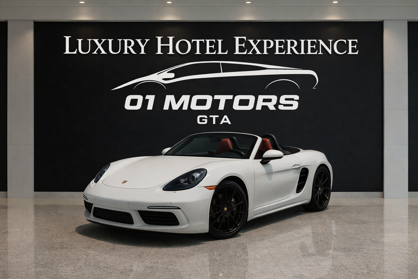 Porsche Boxster 718 - Hotel