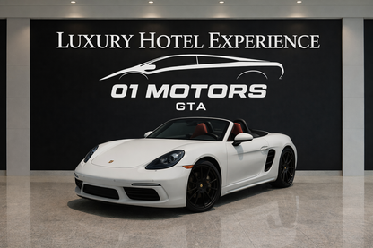 Porsche Boxster 718 - Hotel