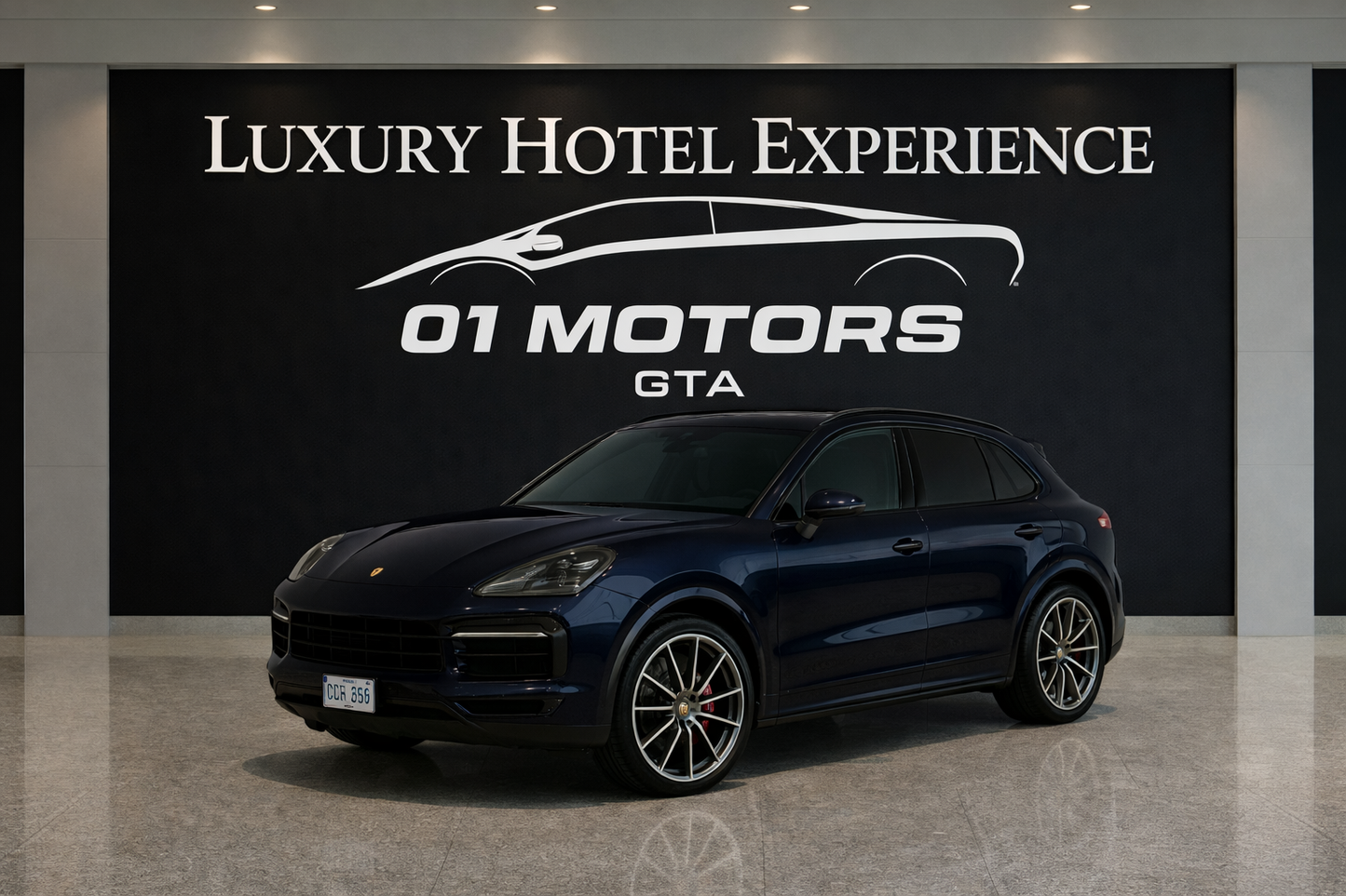 Porsche Cayenne - Hotel